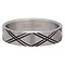 iXXXi JEWELRY MEN iXXXi MEN'S WASHER DOUBLE LINE SILVER 6MM