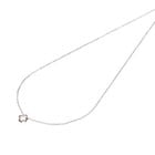 GO-DUTCH LABEL Go Dutch Label Necklace Open Clover Rose Gold colored