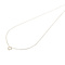 GO-DUTCH LABEL Go Dutch Label Stainless Steel Necklace Short Open Clover Gold