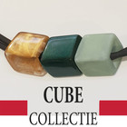 CUBE COLLECTION CUBES COMBINATION GREEN 007