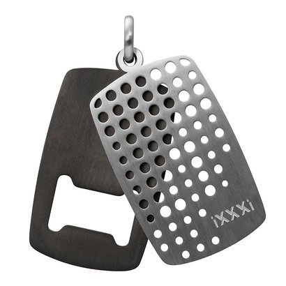 iXXXi JEWELRY MEN iXXXi JEWELRY MEN ANHÄNGER OPENER MAT SILVER STEEL