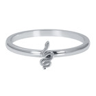 iXXXi JEWELRY iXXXi Vulring 2mm. Snake Stainless steel Zilver