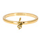 iXXXi JEWELRY iXXXi Washer 2mm Snake in Gold stainless steel