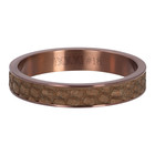 iXXXi JEWELRY iXXXi Washer 4mm Cobra Stainless steel Brown