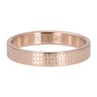 iXXXi JEWELRY iXXXi Washer 4mm GIRAFFE Stainless steel Rose gold