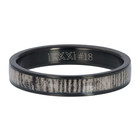 iXXXi JEWELRY iXXXi Washer 4mm Hyena Stainless steel Black