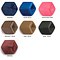 CUBE COLLECTION LOOSE CUBES NEW BASIC COLORS AND ECO The size of the CUBE is 46x36mm.