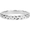 CHARMIN'S Charmins Braided Shiny Silver steel R785 from the fashion jewelry brand Charmin's.