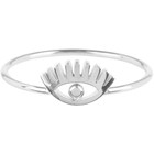 CHARMIN'S Charmins ring Lashes Shiny Steel Silver