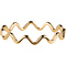 CHARMIN'S Charmins Wave Shiny Gold Stahl R779 der Modeschmuckmarke Charmin's.