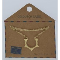 GO-DUTCH LABEL Go Dutch Label Necklace with pendant Gold colored