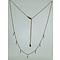 GO-DUTCH LABEL Go Dutch Label Stainless Steel Necklace Short Bars Gold