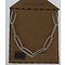 GO-DUTCH LABEL Go Dutch Label Edelstalen Ketting Schakels 45 cm. Zilverkleurig