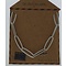 GO-DUTCH LABEL Go Dutch Label Stainless Steel Chain Links 45 cm. Silver colored
