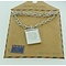 GO-DUTCH LABEL Go Dutch Label Stainless Steel Necklace Short with rectangular pendant Lion Silver