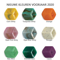 CUBE COLLECTION LOOSE CUBES COLOR CHART SPRING 2020 NEW