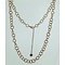 GO-DUTCH LABEL Go Dutch Label Stainless Steel Chain Round Links 45 cm. Rose gold colored