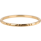 CHARMIN'S Charmins Ring 12 Mark Shiny Steel Gold