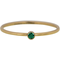 CHARMIN'S Charmins Shine Bright Emerald stalen stapelring R790