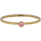 CHARMIN'S Charmins Shine Bright Pink steel stacking ring R791