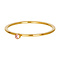 IXXXI JEWELRY RINGEN iXXXi Jewelry Vulring 1mm Zirconia 1 Stone Roze in Gold Stainless steel