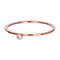 IXXXI JEWELRY RINGEN iXXXi Jewelry Washer 1mm Zirconia 1 Stone Pink in Rose Gold Stainless steel