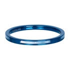 IXXXI JEWELRY RINGEN iXXXi Schmuckscheibe Bonaire 2mm Stahlblau mit Perlmutt