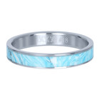 IXXXI JEWELRY RINGEN iXXXi Jewelry Washer 4mm Silver Ceramic Blue Paradise