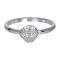 IXXXI JEWELRY RINGEN iXXXi Jewelry Washer Shell 2mm in Silver Stainless steel