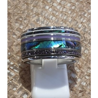 iXXXi JEWELRY iXXXi COMBINATION exclusive or including base ring BLUE 1081 SILVER-CHOOSE