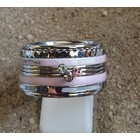 IXXXI JEWELRY RINGEN iXXXi COMBINATION OR COMPLETE RING PINK 07 1089 SILVER- CHOOSE