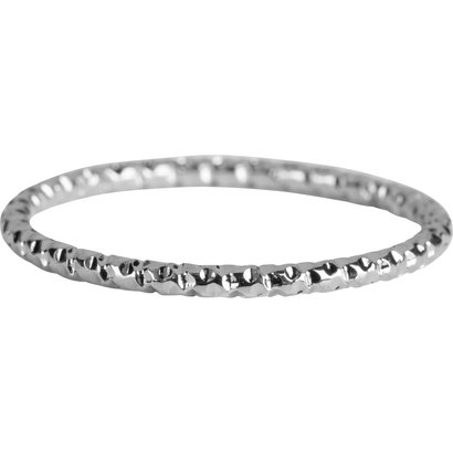 CHARMIN'S Charmins Ring hängt an dir Shiny Steel Silver