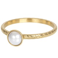 IXXXI JEWELRY RINGEN iXXXi Jewelry Washer DYNASTIE 2mm Pearl Gold