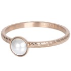 IXXXI JEWELRY RINGEN iXXXi Jewelry Washer DYNASTIE 2mm Pearl Rose Gold