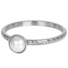 IXXXI JEWELRY RINGEN iXXXi Jewelry Washer DYNASTIE 2mm Pearl Silver colored