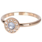 IXXXI JEWELRY RINGEN iXXXi Jewelry Vulring DIAMOND CIRCLE  2mm  Rosegoudkleurig