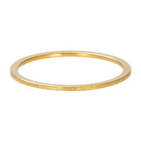 IXXXI JEWELRY RINGEN iXXXi Schmuckscheibe 0,1 cm Stahl Sandgestrahlt Gold