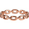 CHARMIN'S Charmin's ring Vintage Cable Steel Rosegold