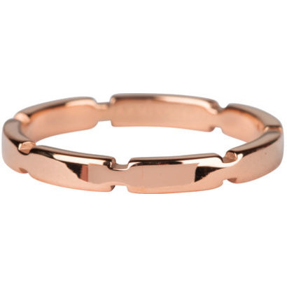 CHARMIN'S Charmin's ring Elegant Steel Rosegold