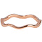 CHARMIN'S Charmin's ring Curved Steel Rosegold