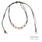 ZSISKA DESIGN Zsiska Adjustable Design Halskette Colourfull Beads Pink White