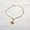 GO-DUTCH LABEL Go Dutch Label Stainless Steel Bracelet Heart Gold colored