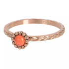 IXXXI JEWELRY RINGEN iXXXi Jewelry Vulring Inspired Coral  2mm Rosegoudkleurig