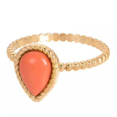 IXXXI JEWELRY RINGEN iXXXi Schmuck Waschmaschine Magic Coral 2mm Goldfarben