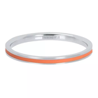 IXXXI JEWELRY RINGEN iXXXi Jewelry Vulring Line Coral  2mm Zilverkleurig