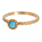 IXXXI JEWELRY RINGEN iXXXi Jewelry Washer Inspired Turquoise 2mm Gold