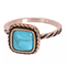 IXXXI JEWELRY RINGEN iXXXi Jewelry Washer Summer Turquoise 2mm Rose gold colored