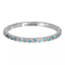 IXXXI JEWELRY RINGEN iXXXi Jewelry Washer Bohemian Aqua 2mm Silver colored