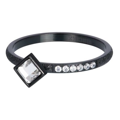 IXXXI JEWELRY RINGEN iXXXi Jewelry Washer Lumi 2mm Black colored