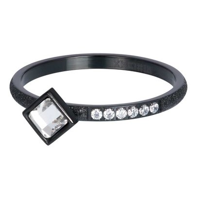 IXXXI JEWELRY RINGEN iXXXi Schmuckwascher Lumi 2mm Schwarz gefärbt